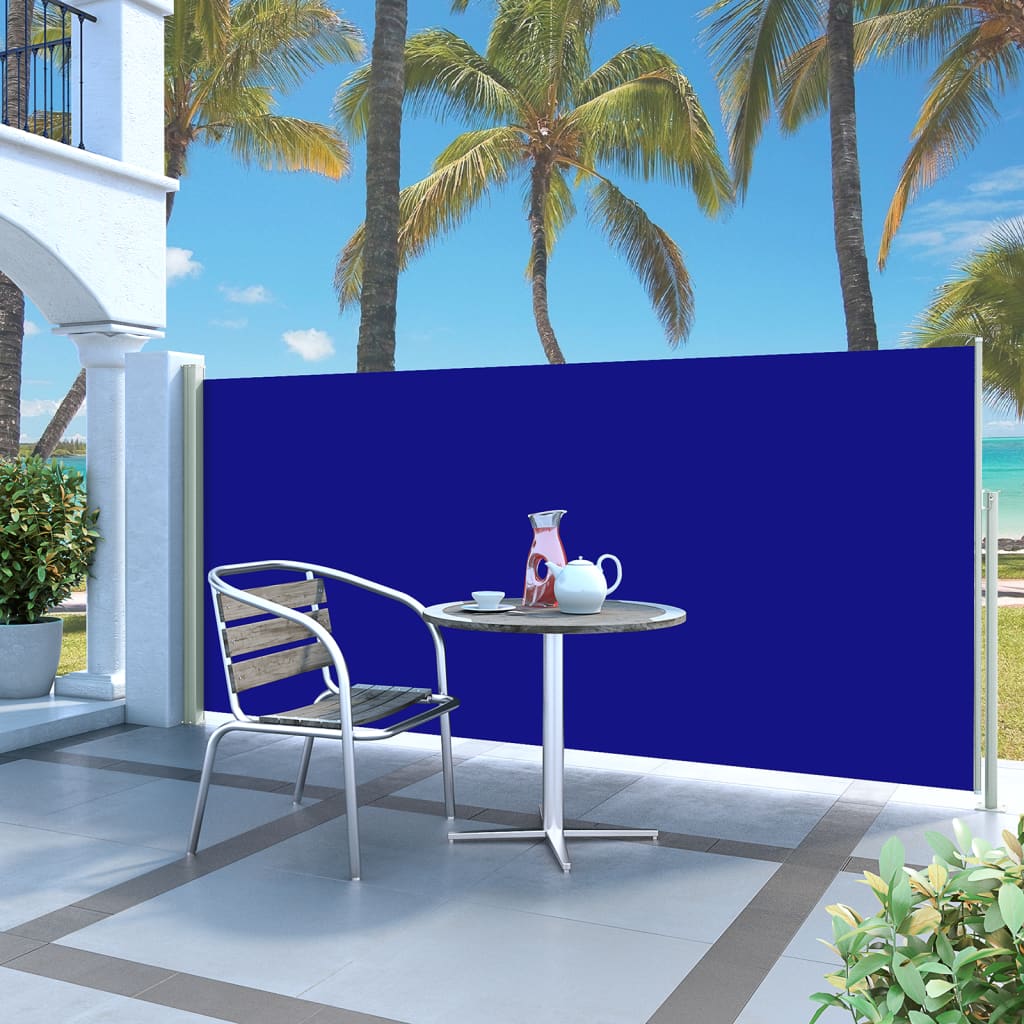 Parabrisas Vidaxl extensible 140x300 cm azul