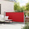 Parabrisas Vidaxl extensible 140x300 cm rojo