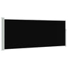 Parabrisas Vidaxl extensible 120x300 cm negro