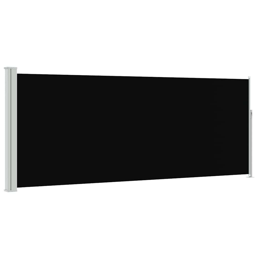 Parabrisas Vidaxl extensible 120x300 cm negro