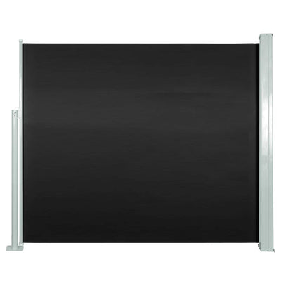 VIDAXL Parature estendibile 120x300 cm nero
