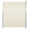 Vidaxl parabrezza estendibile 120x300 cm crema