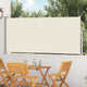 Vidaxl windscherm uittrekbaar 120x300 cm crème