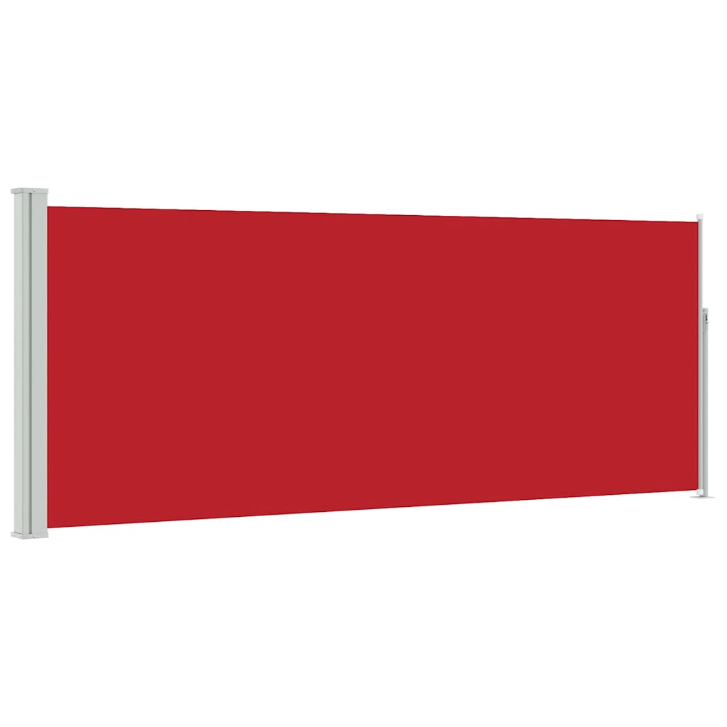 Parabrisas Vidaxl extensible 120x300 cm rojo