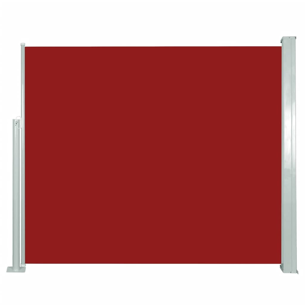 Parabrisas Vidaxl extensible 120x300 cm rojo