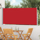 Parabrisas Vidaxl extensible 120x300 cm rojo