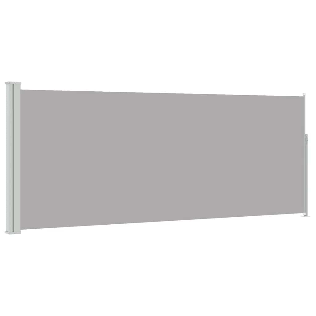 Parabrisas Vidaxl extensible 120x300 cm gris