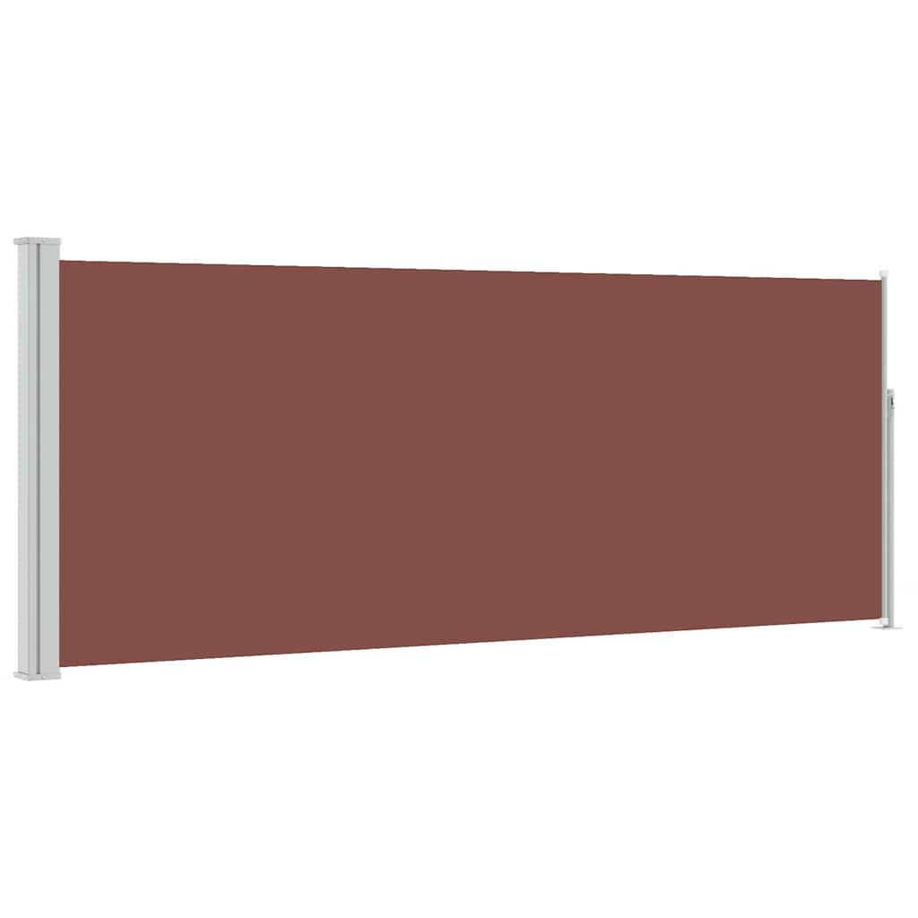Parabrisas Vidaxl extensible 120x300 cm marrón