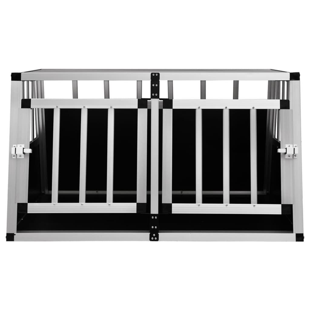 Vidaxl Dog Bank con doppia porta 89x69x50 cm