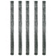 Vidaxl Garden Gates Gaas 5 PCS 1x1.2 M HDPE GREEN