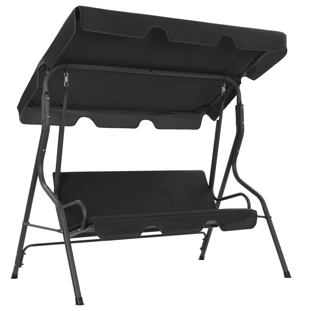 Vidaxl Swing Bench 170x110x153 cm antracite