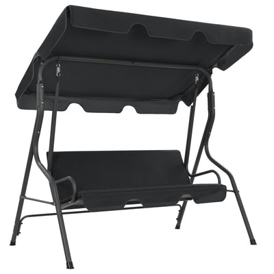 Vidaxl Swing Bench 170x110x153 cm antracite