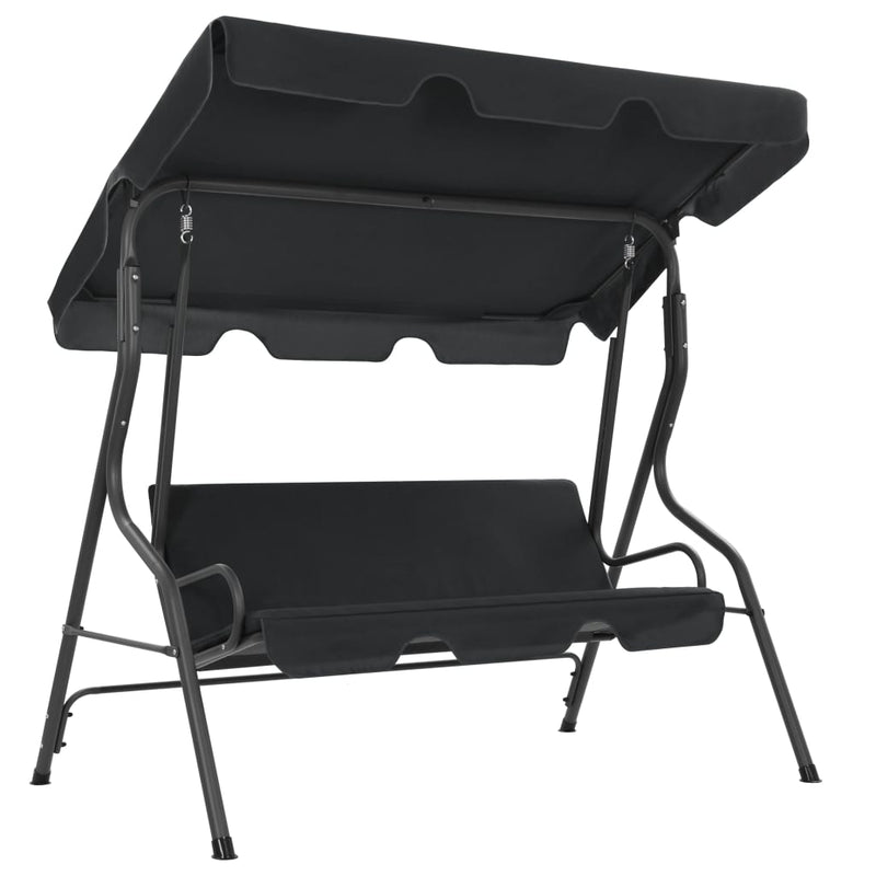 Vidaxl Swing Bench 170x110x153 cm antracite