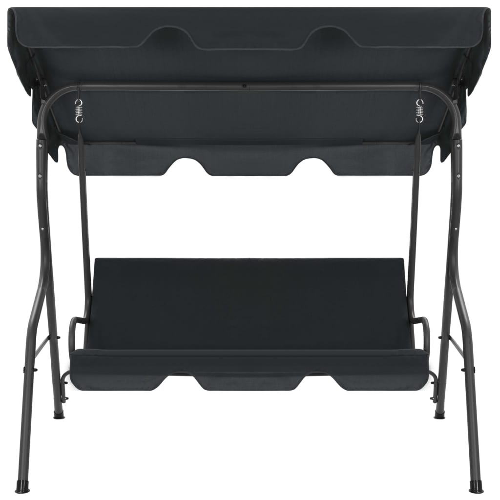 Vidaxl Swing Bench 170x110x153 cm antracite
