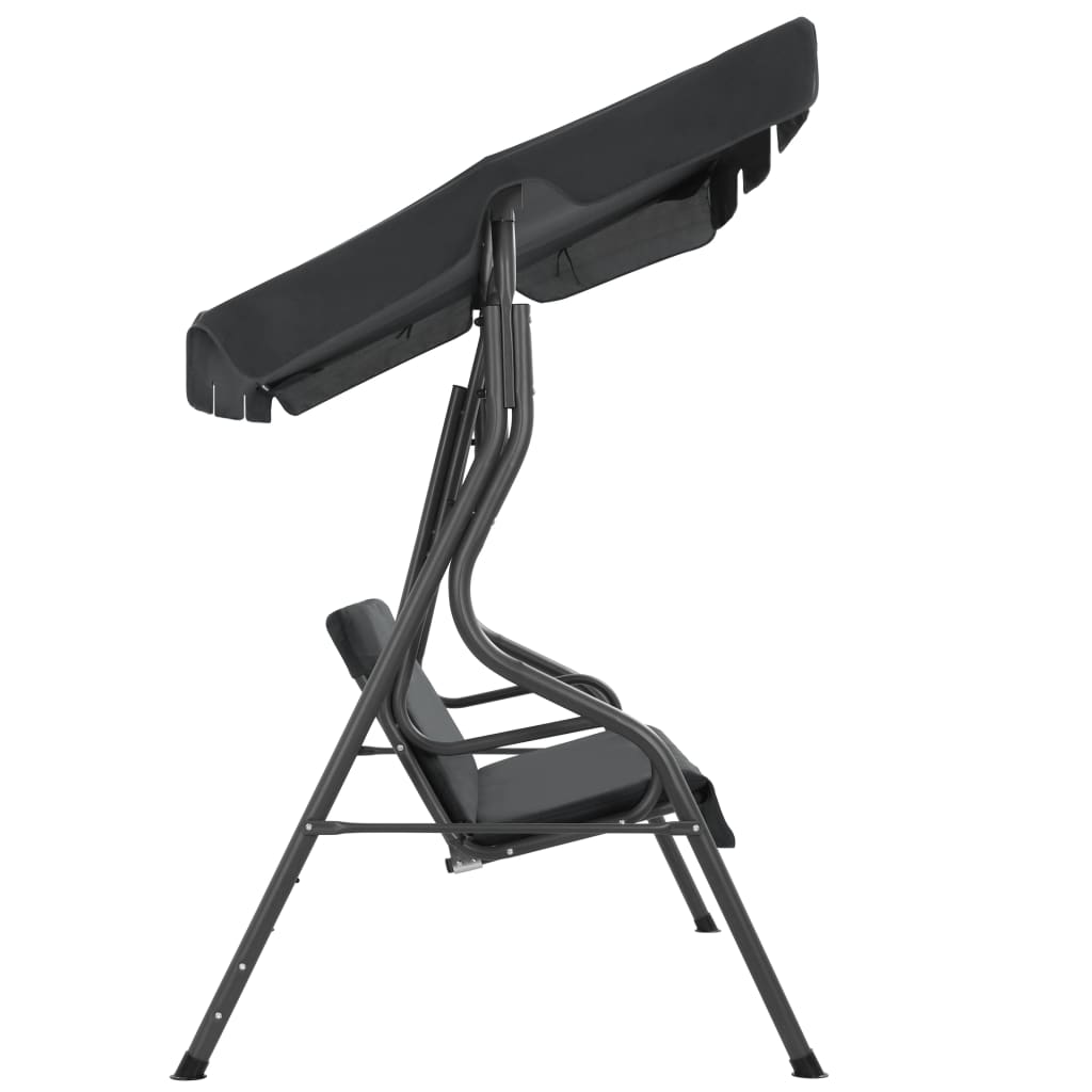 Vidaxl Swing Bench 170x110x153 cm antracite