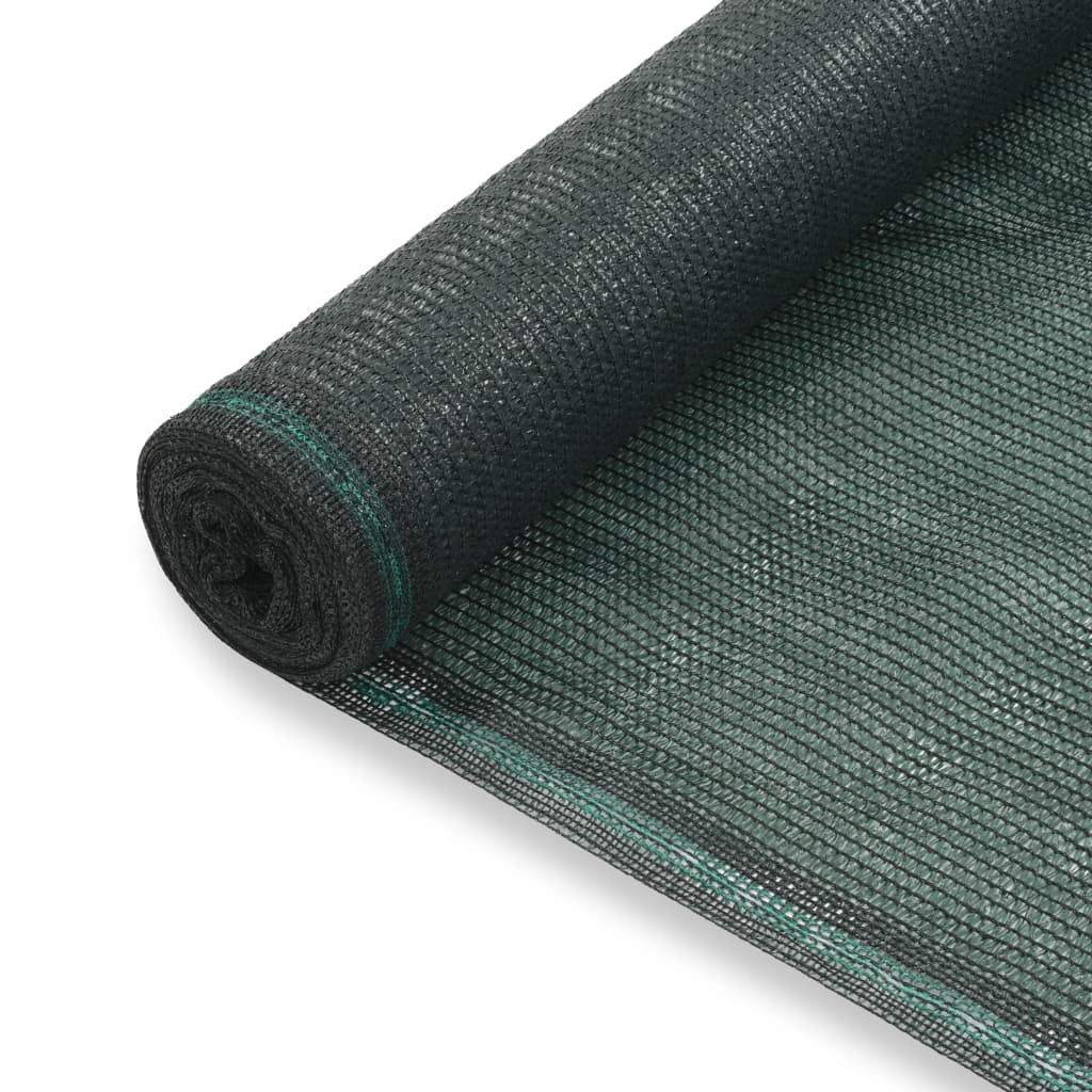 Pantalla de tenis Vidaxl 2x100 M HDPE GREEN