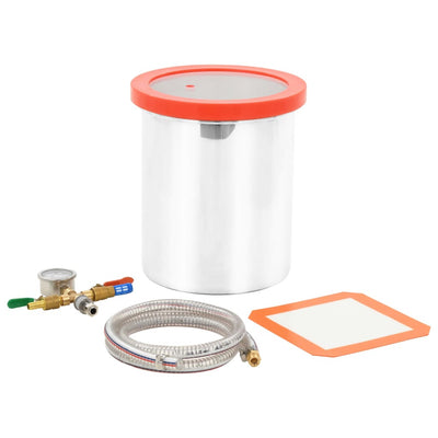 Camera di vuoto Vidaxl 11,42 L Acciaio inossidabile