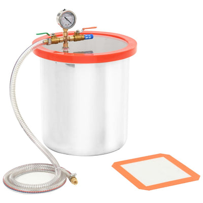 Camera sotto vuoto Vidaxl 18,9 L Acciaio inossidabile