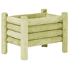 Plantador Vidaxl elevado 60x40x42 cm de madera de pino impregnada