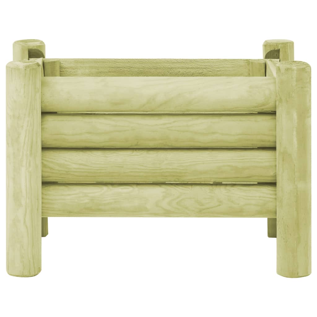 Plantador Vidaxl elevado 60x40x42 cm de madera de pino impregnada