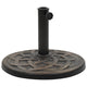 Vidaxl Parasol Foot alrededor de 19 kg de bronce de polirina