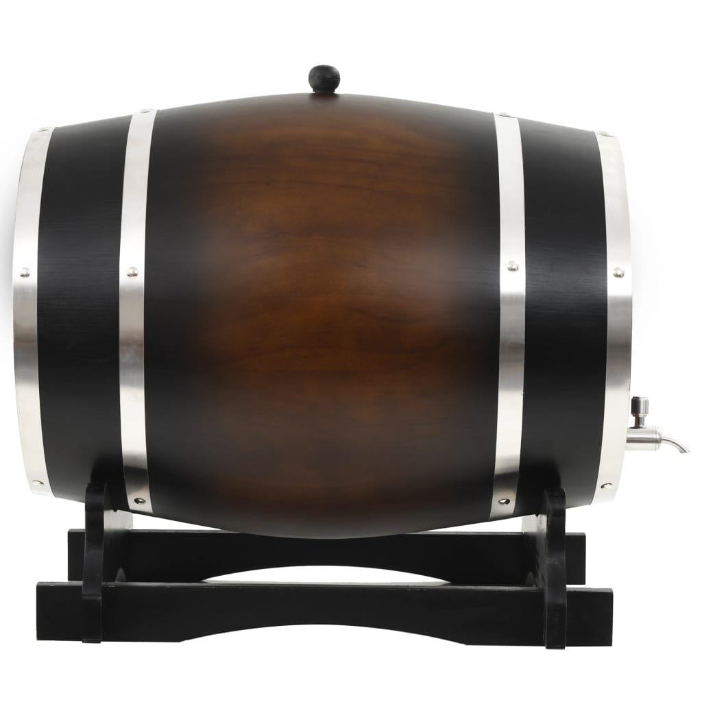 Vidaxl Barrel de vino con toque 35 L pino sólido
