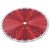 Vidaxl Diamond Saw Blade con turbo e fori da 300 mm in acciaio