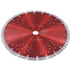 Vidaxl Diamond Saw Blade con turbo e fori da 300 mm in acciaio