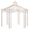 Vidaxl Garden Pavilion 4 m Iron Antique Brown
