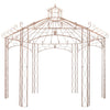 Vidaxl Garden Pavilion 4 m Iron Antique Brown