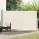 Vidaxl windscherm uittrekbaar 160x500 cm crème