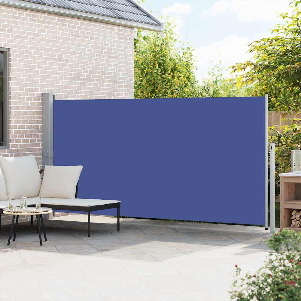 Parabrisas Vidaxl extensible 160x500 cm azul