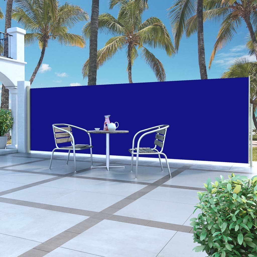 Vidaxl Parature estendibile 160x500 cm blu