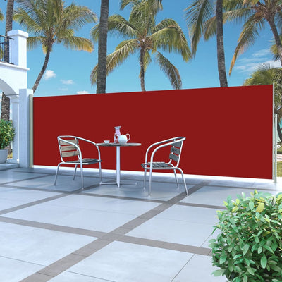 Vidaxl Parature estendibile 160x500 cm rosso