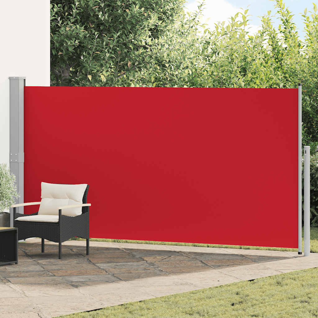 Parabrisas Vidaxl extensible 160x500 cm rojo