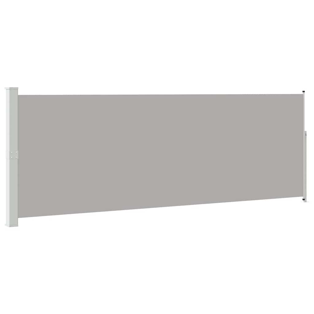 Parabrisas Vidaxl extensible 160x500 cm gris
