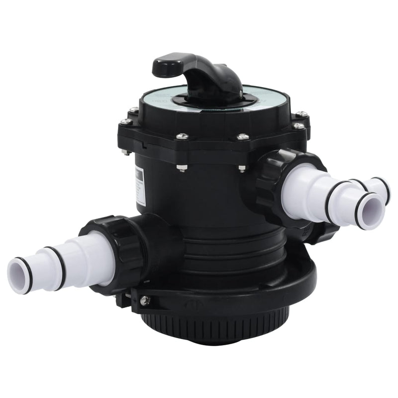 Válvula de mótillo de Vidaxl para filtro de arena de 6 vías 1.5 ABS