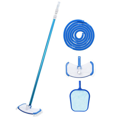 Vidaxl Set di manutenzione in 4 parti per piscina