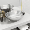 Vidaxl Washbasin 40x33x13.5 cm Cerámico de plata de color