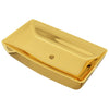 Vidaxl Washbasin 71x38x13.5 cm Ceramic Oro colorato