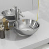 Vidaxl Washbasin 28x10 cm Ceramic Silver Colored