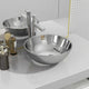 Vidaxl Washbasin 28x10 cm Ceramic Silver Colored