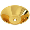 Vidaxl Washbasin 42x14 cm Ceramic Gold Coloted