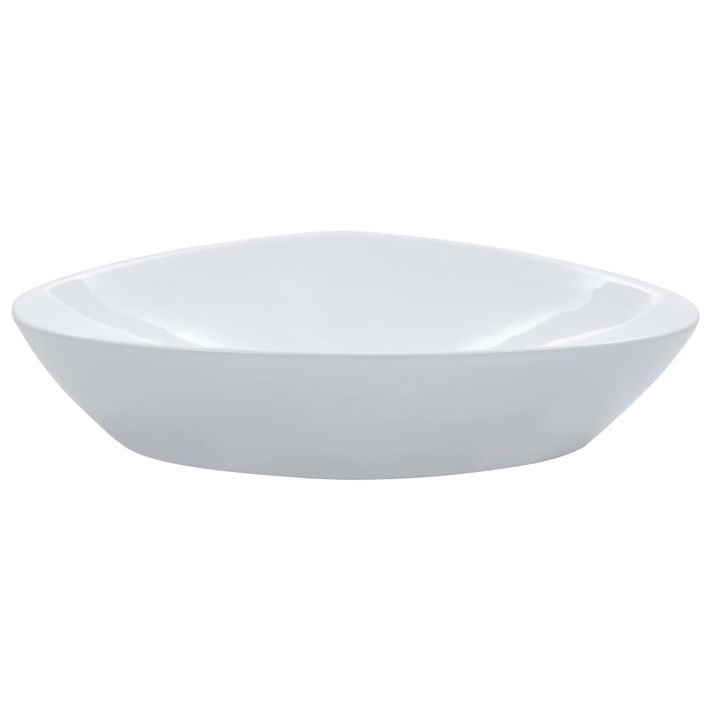 Vidaxl Washbasin 58.5x39x14 cm bianco ceramico