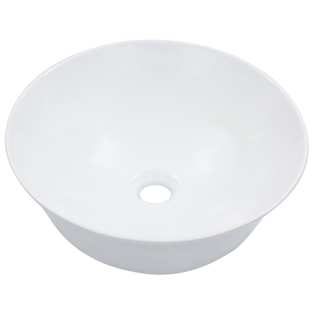 Vidaxl Washbasin 41x12.5 cm de cerámica blanca