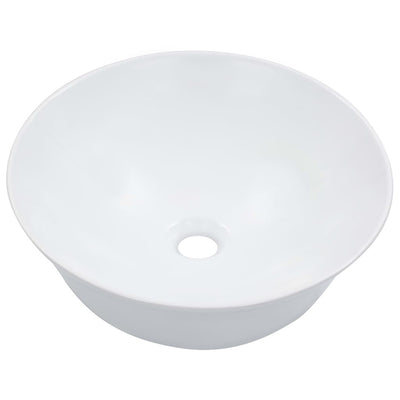 Vidaxl Washbasin 41x12.5 cm Bianco in ceramica
