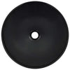 Vidaxl Washbasin 41x12.5 cm Black in ceramica