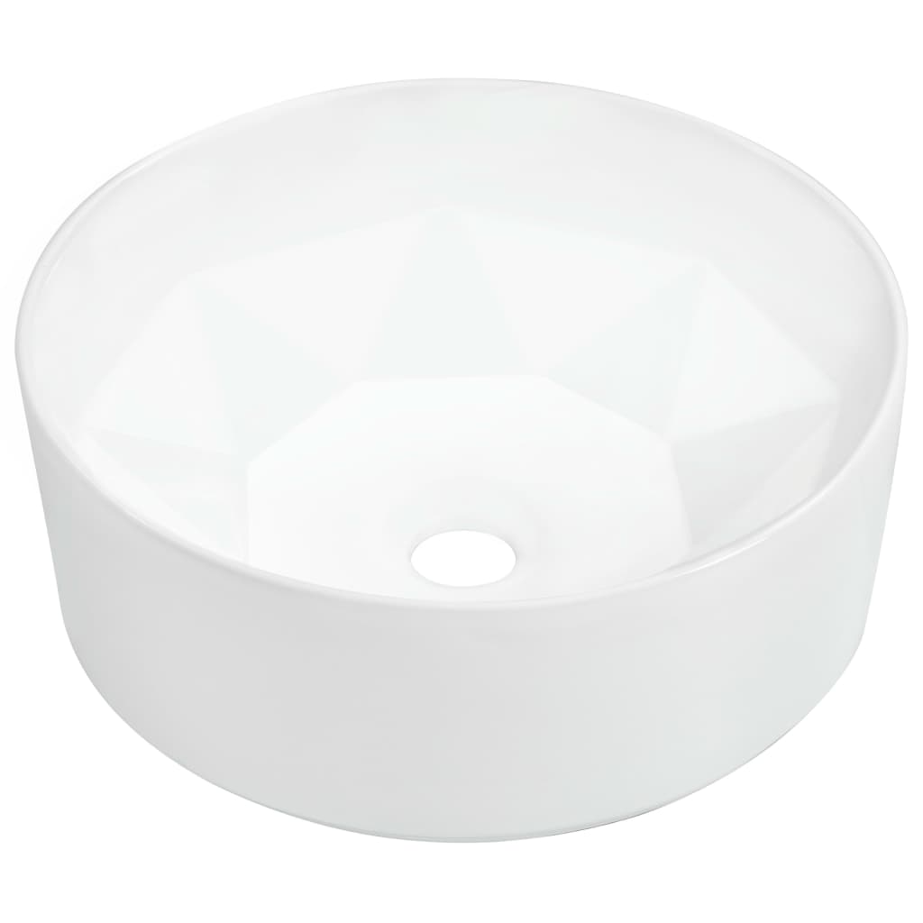 Vidaxl Washbasin 36x14 cm bianco ceramico