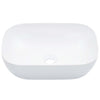 Vidaxl Washbasin 45.5x32x13 cm de cerámica blanca