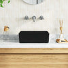 Vidaxl Washbasin 40x30x13 cm Black in ceramica